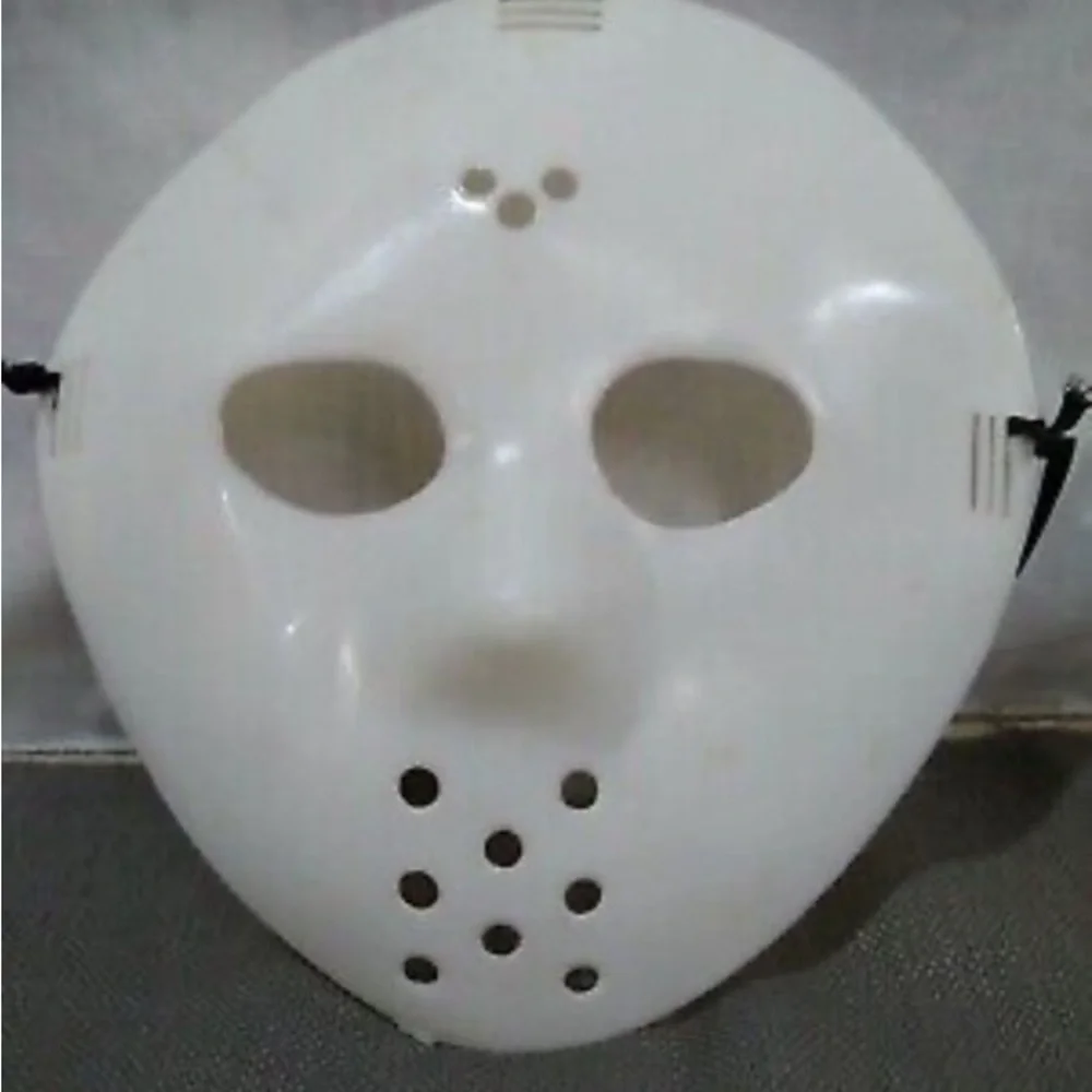 Friday The 13 Jason White Mask.
